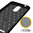 Flexi Slim Carbon Fibre Case for LG K9 - Brushed Black